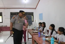 Polres Nias Selatan Distribusikan Perdana MBG SPPG Lahusa