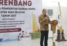 Musrenbang Kabupaten Nisel, Staf Ahli Gubsu Sampaikan Arah Kebijakan Pemprovsu