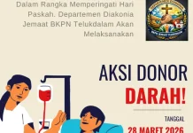 Sambut Paskah, Departemen Diakonia Jemaat BKPN Telda Akan Laksanakan Donor Darah