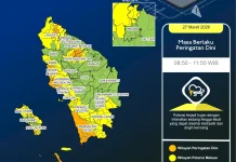 Update Peringatan Dini Cuaca Nisel 27 Maret Pukul 08.50 WIB