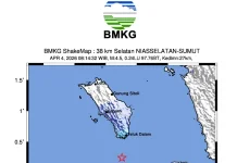 Gempa M4.5 Guncang Nisel Sabtu Pagi