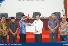 Bupati dan Wakil Bupati Hadiri Paripurna LKPJ 2025