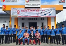 Peringati HUT Bawaslu ke-18, Bawaslu Nisel Gelar Apel