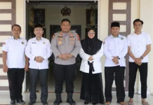Pererat Silahturahmi, Kemenag Nisel Audiensi dengan Kapolres