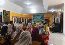 Kemenag Nisel Gelar Halal Bihalal Sekaligus Tepung Tawar Haji