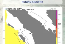 Prakiraan Cuaca Maritim Perairan Kepulauan Batu 18-20 April 2026