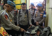 Divpropam Polri Periksa Senjata Api di Polres Nias Selatan