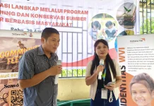 Kades Ete Batu Apresiasi Penanaman Pohon Simalambuo WVI