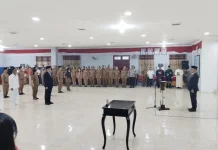 Bupati Nisel Lantik Pj. Sekda dan Sejumlah Pejabat Eselon III dan IV
