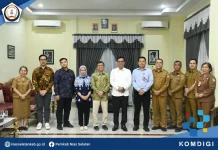 Bupati Nias Selatan Hadiri Exit Meeting Bersama BPK