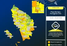 Update Peringatan Dini Cuaca Nisel 6 Mei Pukul 13.40 WIB