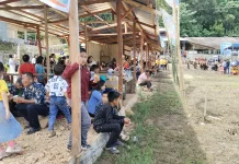 Ini Pesan Bupati Nisel kepada Warga Idanotae pada Peresmian Los Pekan