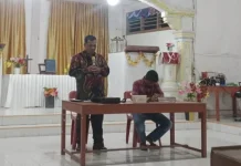 Penyuluh Agama Kristen Ajak Jemaat Gunakan Waktu Lakukan Hal Baik