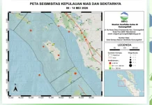 BMKG Catat 12 Kejadian Gempa di Kepulauan Nias Periode 8-14 Mei 2026