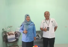 Bangun Koordinasi, POS Indonesia KCP Telda Kunjungi Kemenag Nisel