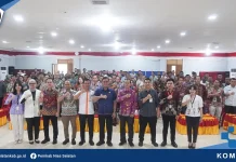 Bupati Sokhiatulo Membuka Bimtek Aplikasi Sumut Net