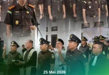 Kajari Nias Selatan Lantik Delapan Belas PNS