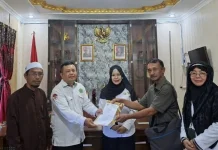 Kemenag Nisel Terima Audiensi Yayasan Wakaf Suluh Nagari Cabang Pulau-Pulau Batu