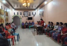 Bulan Maria, Penyuluh Agama Katolik Kemenag Nisel Dampingi Devosi di Hilinamozaua