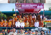 Kantah Nias Selatan Ikuti Upacara Hari Lahir Pancasila