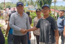 Wakil Bupati Nias Selatan Gotong Royong Bersama Masyarakat Kecamatan Onolalu