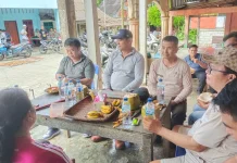 Pemkan Nisel Hadiri Gotong Royong, Dorong Percepatan Pembangunan Onolalu