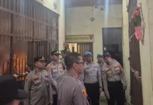 Wakapolres Nias Selatan Inspeksi Mendadak Ruang Tahanan Polri