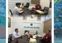 Kantah Nias Selatan Bahas Kerja Sama Bank Sumut