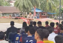 Hadiri UNIRAYA Cup II, Kapolres Nisel Ajak Peserta Jaga Kondusivitas