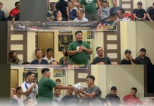 Pererat Silaturahmi, Polres Nias Selatan Gelar Nobar