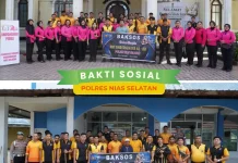 Polres Nias Selatan Gelar Bakti Sosial Religi