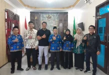 Kemenag Nisel Terima Kunjungan BPN Bahas Pendataan dan Sertifikasi Tanah Wakaf