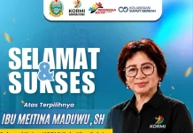 Terpilih Secara Aklamasi, Meitina Maduwu Jadi Ketua KORMI Nisel