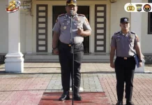 Pindah Tugas ke Tapanuli Utara, AKBP Ferry Pimpin Apel Terakhir