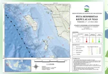Minggu Ini Aktivitas Gempa di Kepulauan Nias Berjumlah 11 Kali