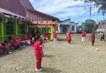 Kontingen MIN 1 Nisel Ramaikan Perlombaan HUT RI di Lingkungan Kemenag