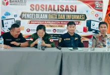 Bawaslu Nias Selatan Perkuat Tata Kelola Data dan Informasi