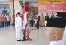Bupati Nisel Kukuhkan Anggota Paskibraka 2026