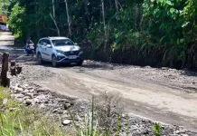 Perbaikan Lanjutan di Jalan Sidua'ori-Gomo Prioritaskan Pemasangan Bronjong