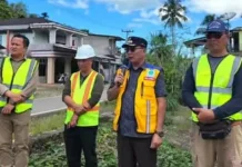 Pemkab Nias Selatan Mulai Rekonstruksi Jalan Gomo - Mazo