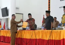 Bupati Nias Selatan Hadiri Paripurna Penetapan KUA-PPAS