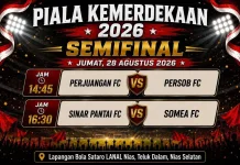 Piala Kemerdekaan Nias Selatan Masuki Semifinal, Ini Empat Tim yang Bertarung