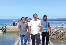 Wakil Bupati Nias Selatan Tinjau Kantor Camat Tanah Masa