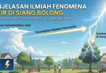 Fenomena Suara Petir Menggelegar saat Cuaca Panas Terik
