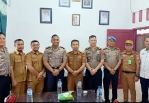 Tinjau Dua Jembatan di Onolalu, Camat Apresiasi Kunjungan Kapolres Nisel