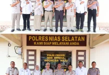 Sinergi BPN dan Polres Nias Selatan Percepat Sertifikasi BMN