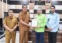 Pemkab Nisel Koordinasi Program Kampung Kreatif ke PMD Dukcapil Provsu