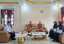 Kemenag Nisel Terima Kunjungan Dukcapil dan Camat PP Batu
