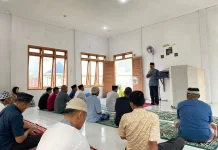 Lapas Telda Gelar Sholat Istisqoh Serentak, Ustad Fahmi R. Hulu Pimpin Ibadah