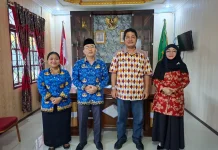Perkuat Koordinasi, Kabag Kesra Setda Nisel Bertemu Kakan Kemenag